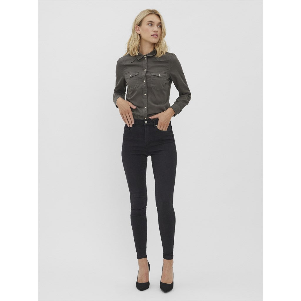 HIGH RISE SKINNY JEANS