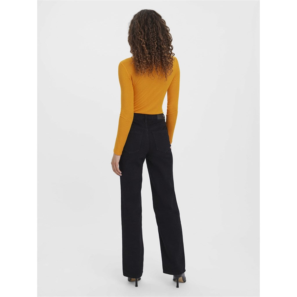 HIGH RISE LOOSE STRAIGHT JEANS