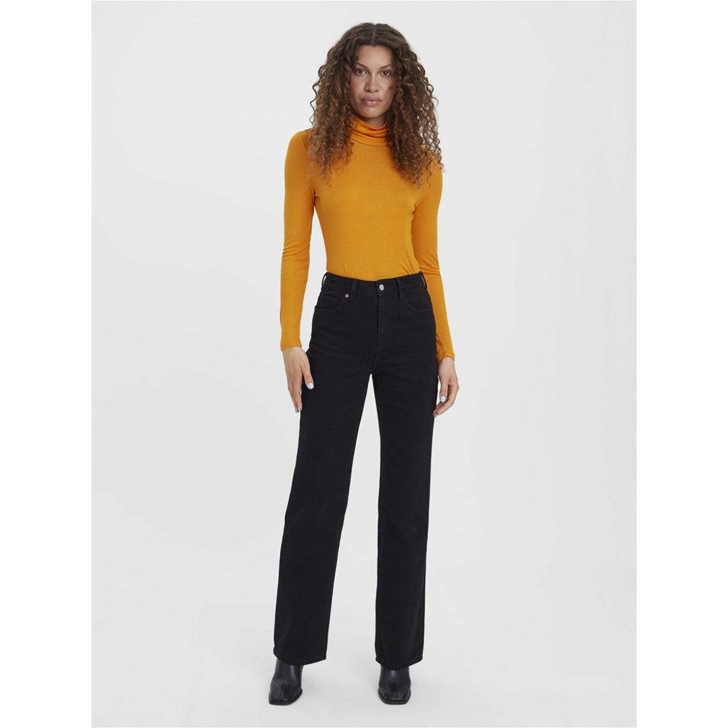 HIGH RISE LOOSE STRAIGHT JEANS