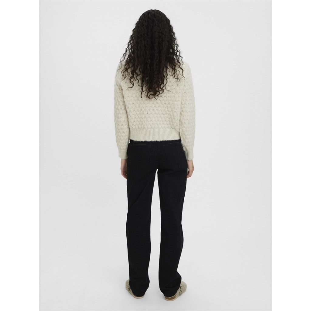 STRUCTURE O-NECK BLOUSE