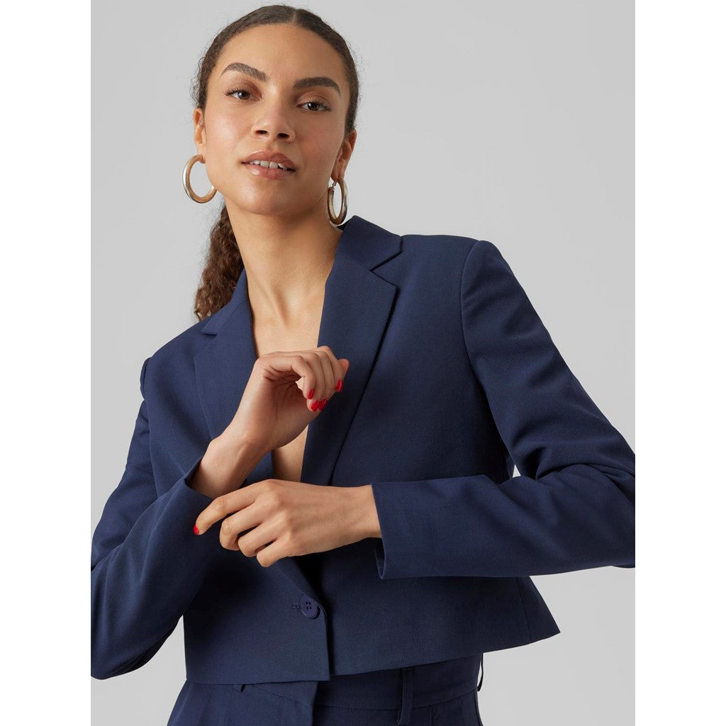 LONG SLEEVES CROPPED BLAZER