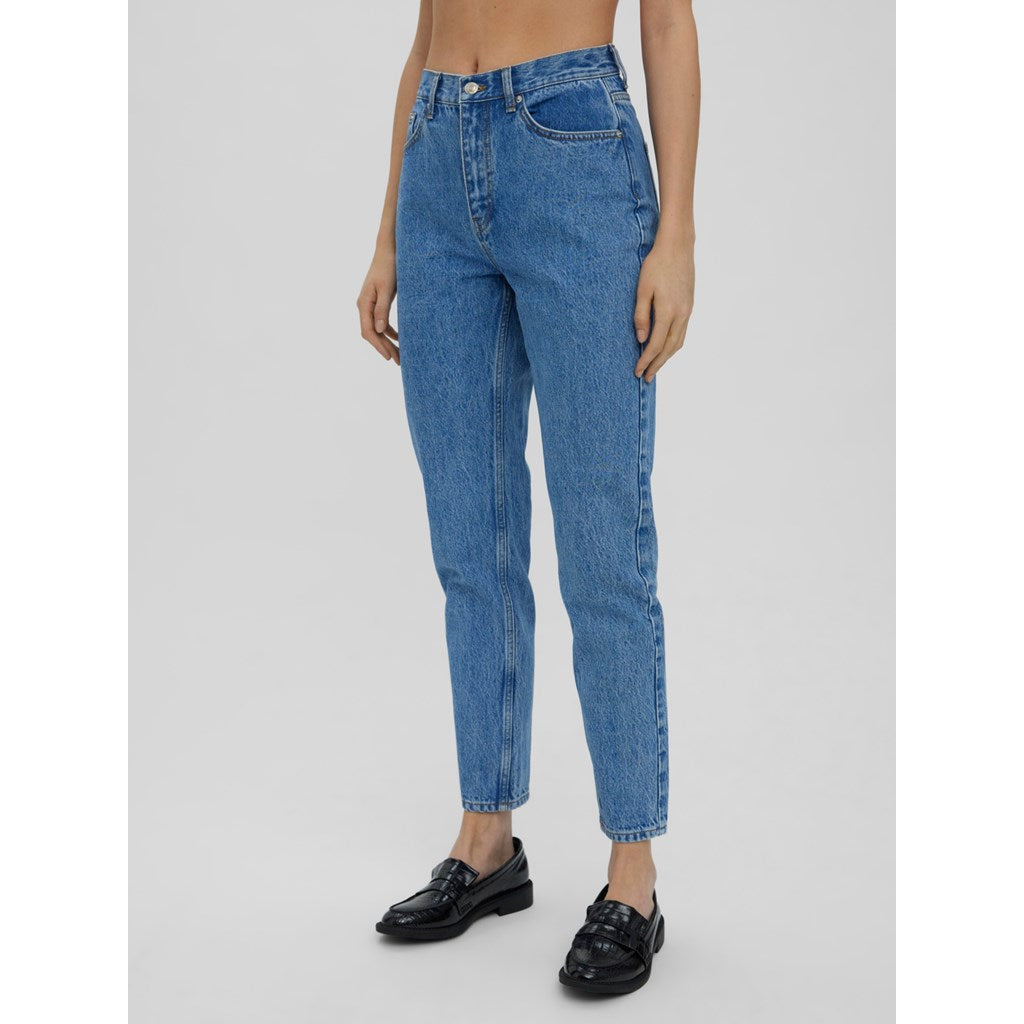 HIGH RISE MOM ANKLE JEANS