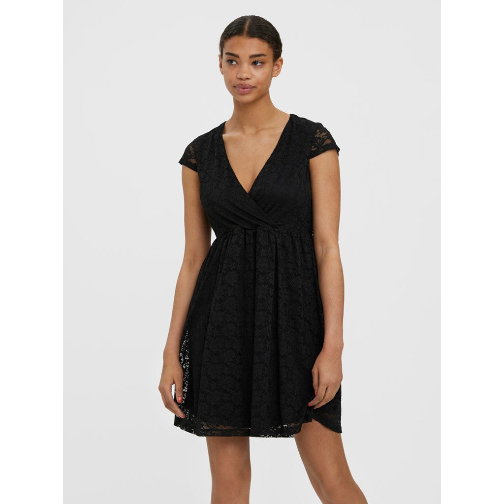 CAPSLEEVE SHORT DRESS