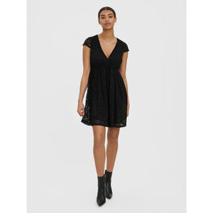 CAPSLEEVE SHORT DRESS