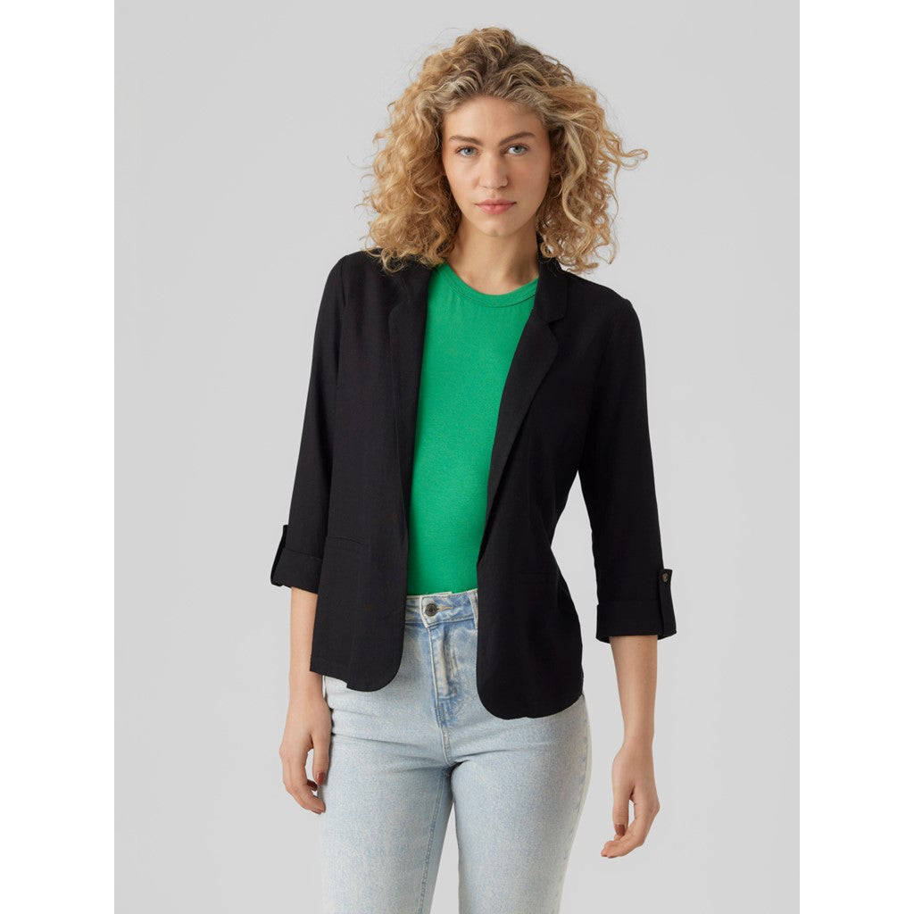 VMJESMILO 3/4 LOOSE BLAZER WVN GA NOOS