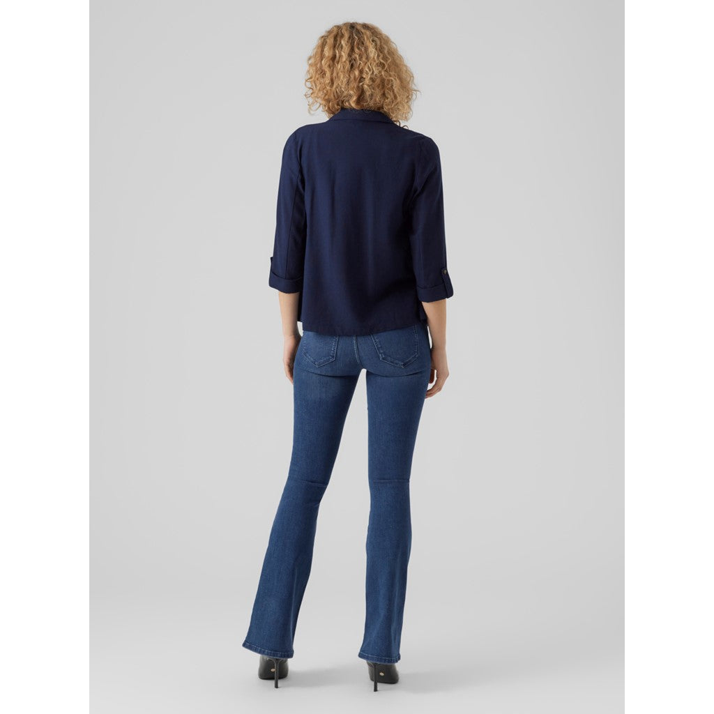 VMJESMILO 3/4 LOOSE BLAZER WVN GA NOOS