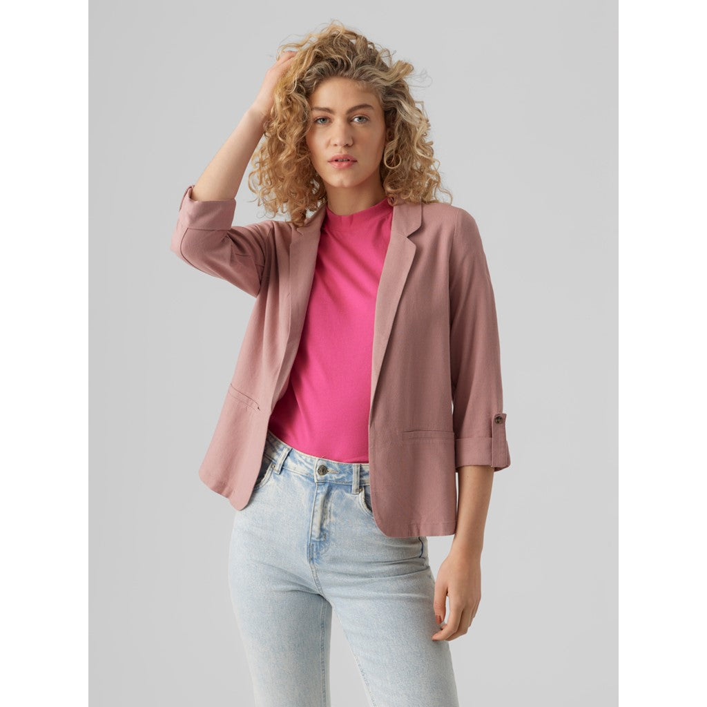 VMJESMILO 3/4 LOOSE BLAZER WVN GA NOOS