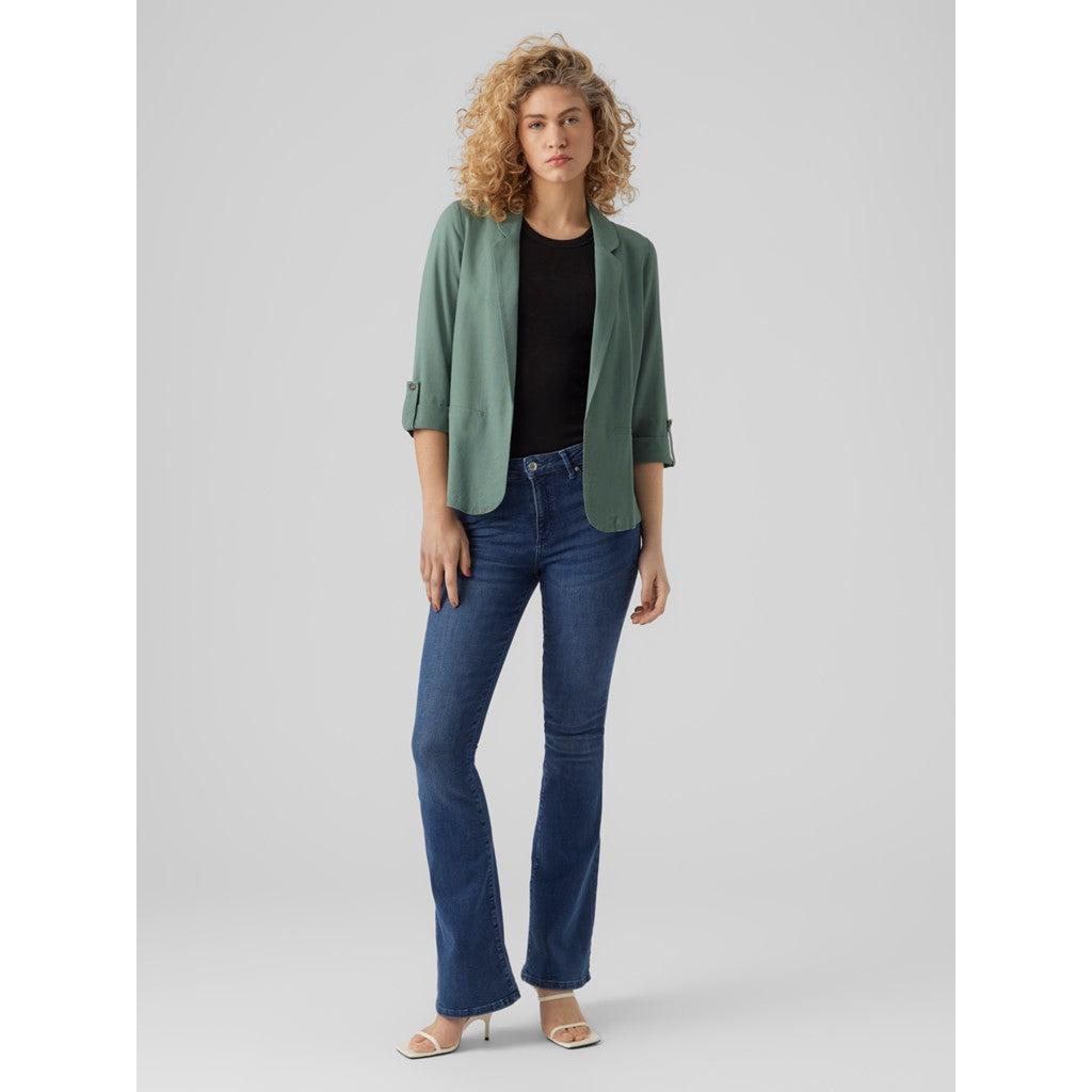 VMJESMILO 3/4 LOOSE BLAZER WVN GA NOOS