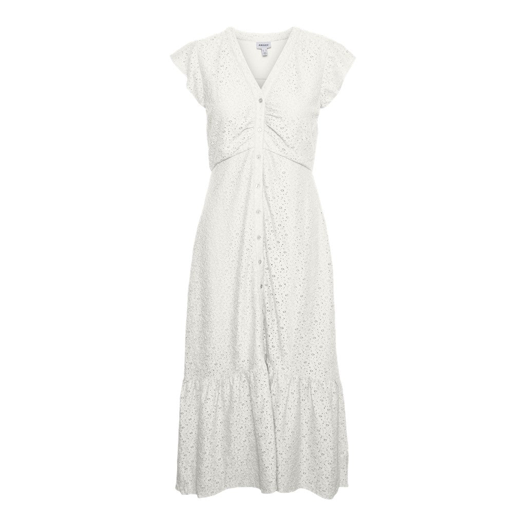 CAP SLEEVE V-NECK 7/8 DRESS