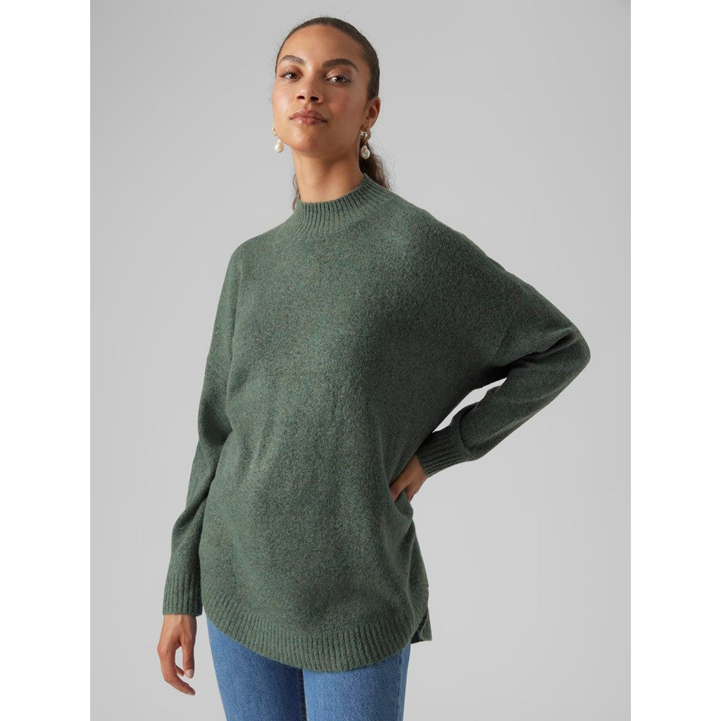 HIGHNECK LONG PULLOVER