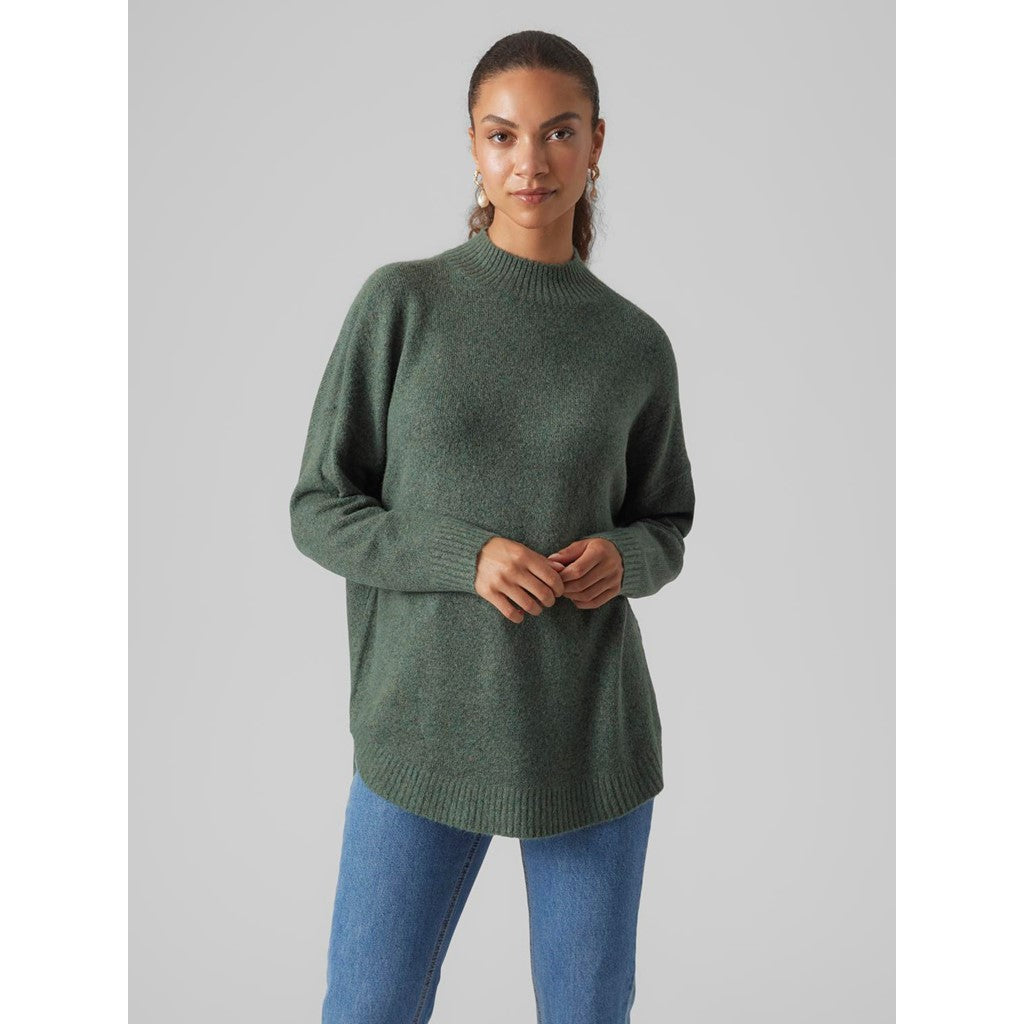 HIGHNECK LONG PULLOVER