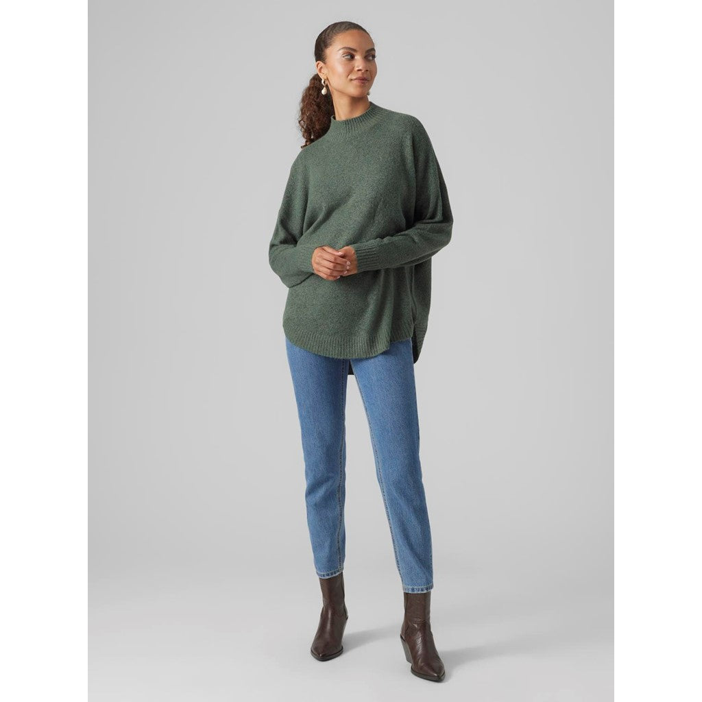 HIGHNECK LONG PULLOVER