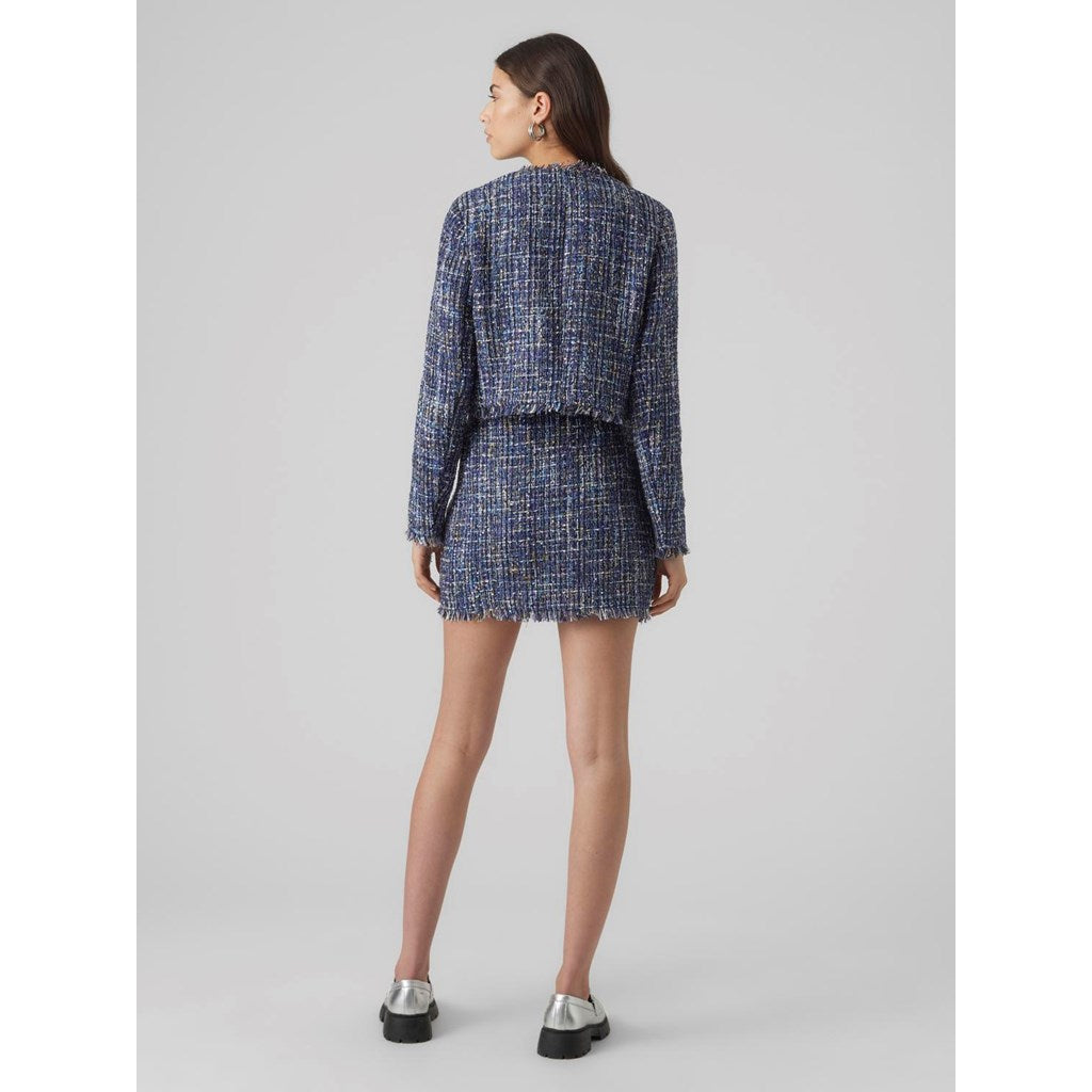 SHORT TWEED BLAZER