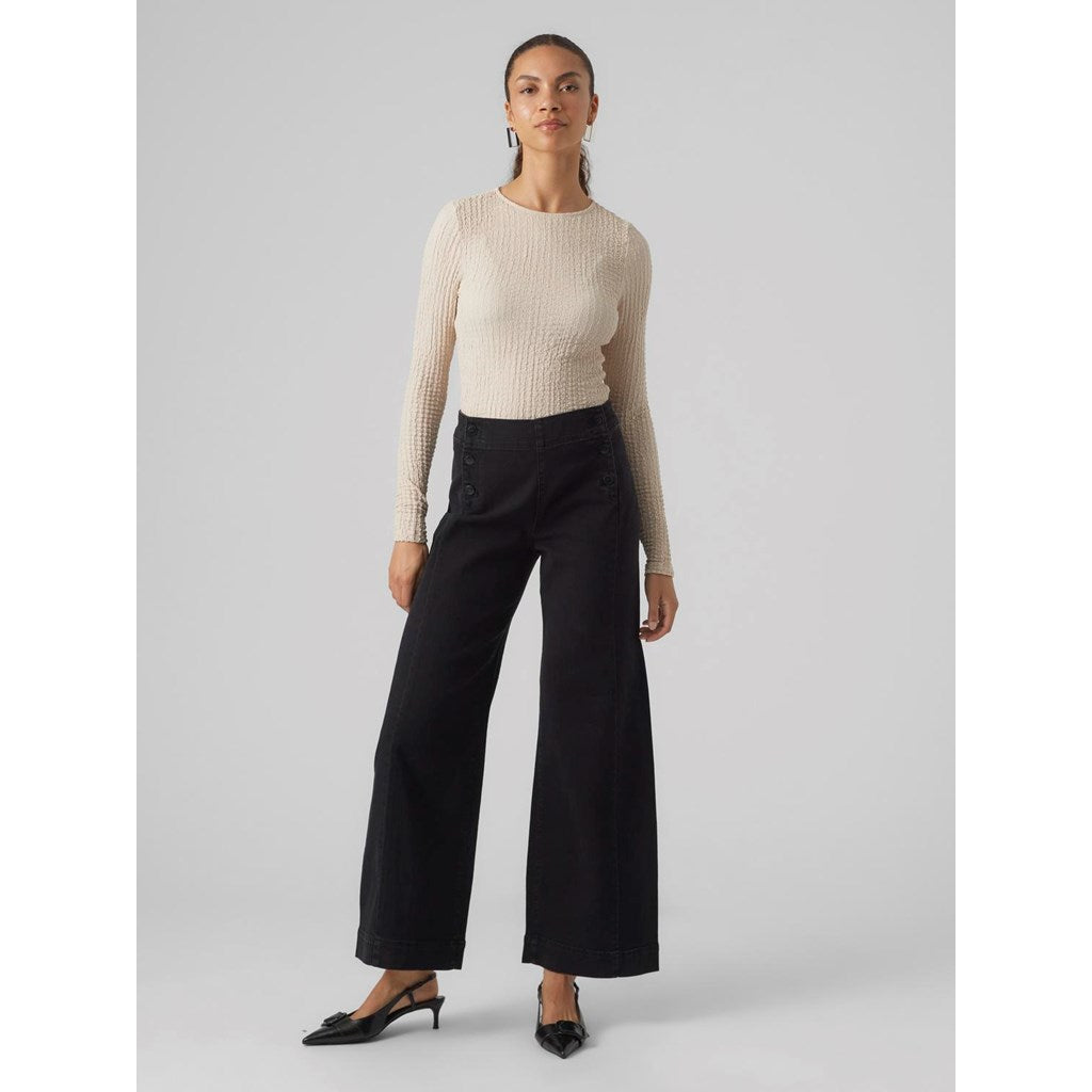 VMKAYLA HR WIDE BUTTON JEANS VI185