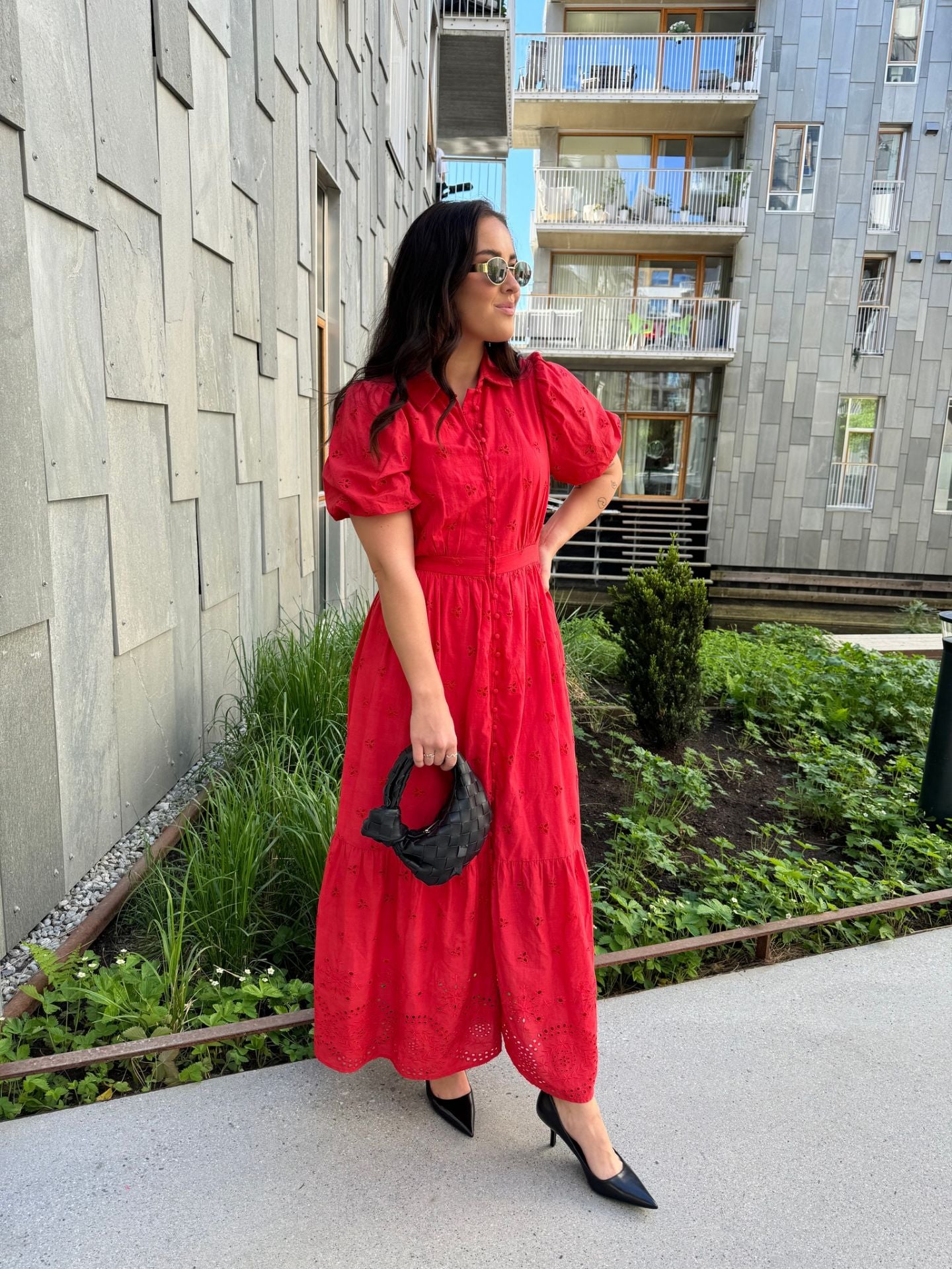 ANNIKEN 2/4 ANKLE SHIRT DRESS