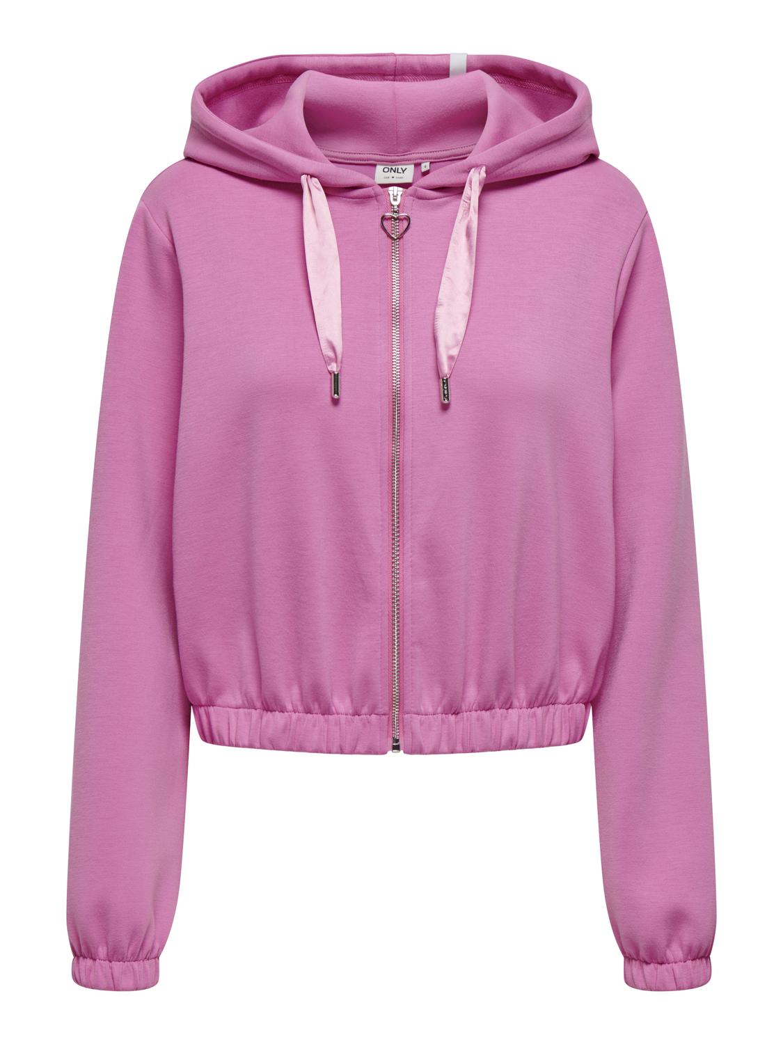 SATEEN STRING SWEATSHIRT