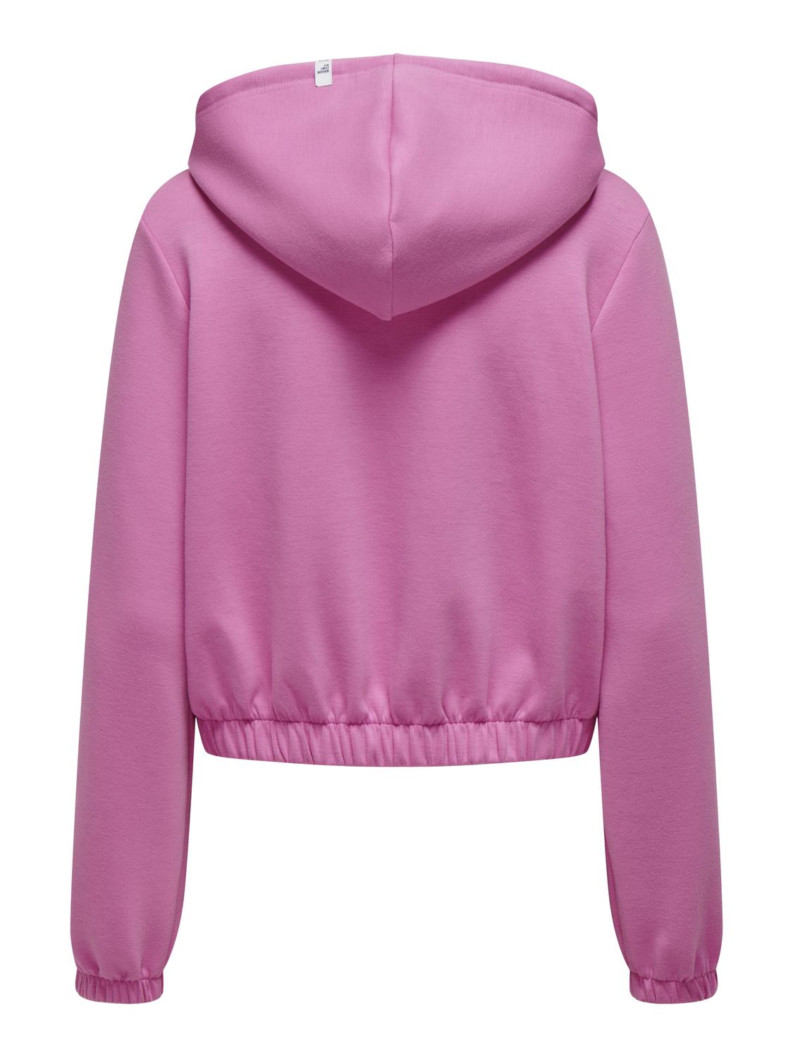 SATEEN STRING SWEATSHIRT