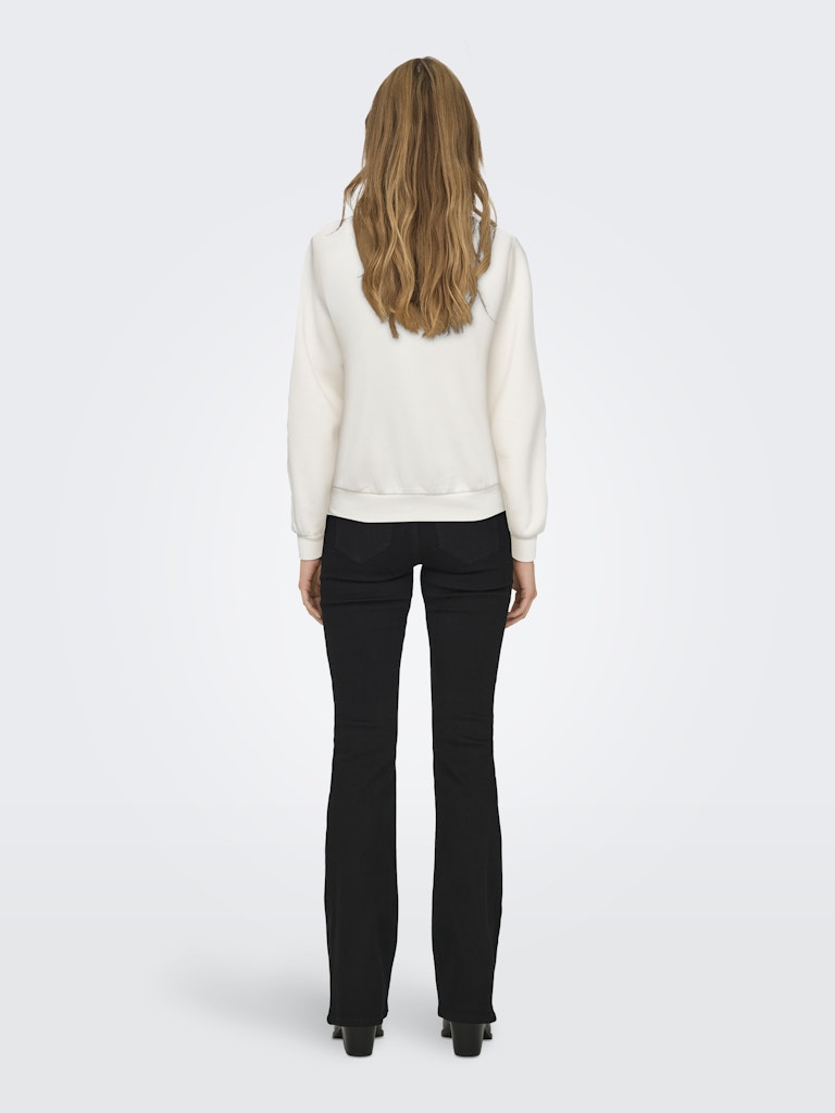 O-NECK PEARL SWEATSHIRT