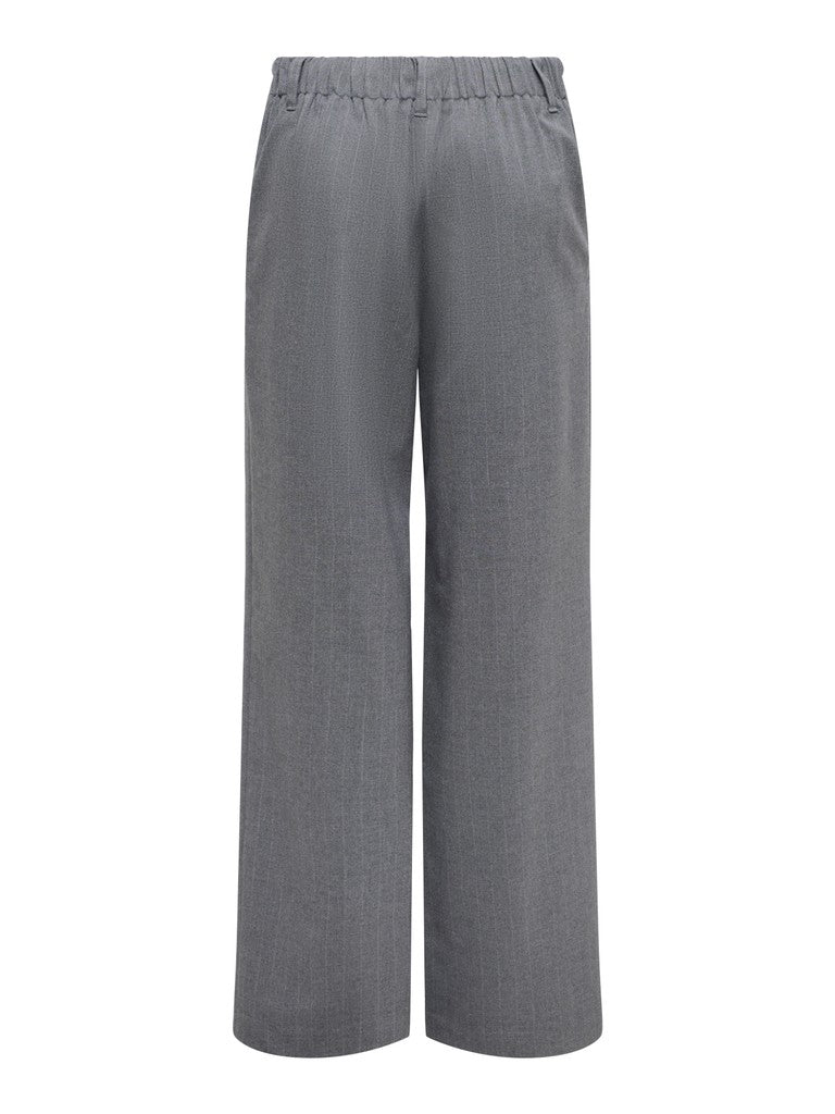 ONLOVIA LIFE MW WIDE PINSTR PANT