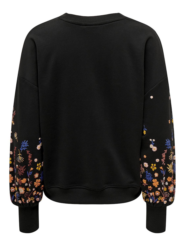 BROOKE O-NECK FLOWER SWEATSHIRT