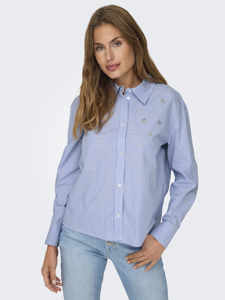 ESTA LONG SLEEVES DETAIL SHIRT
