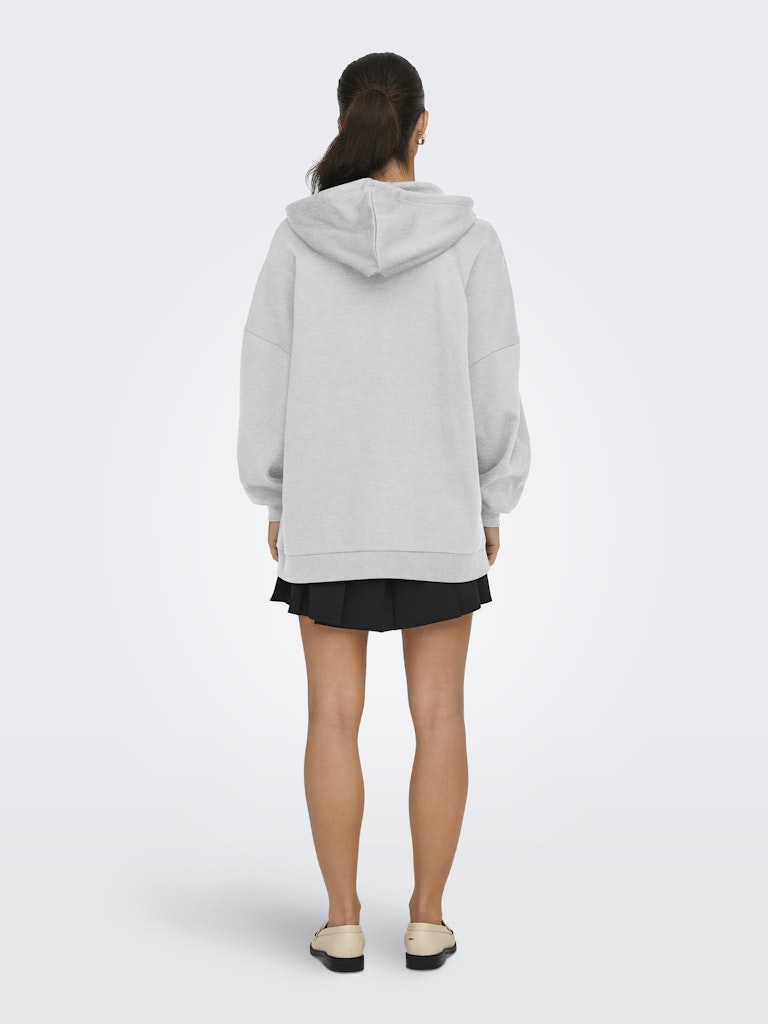 OVERSIZE ZIP HOOD SWEATSHIRT