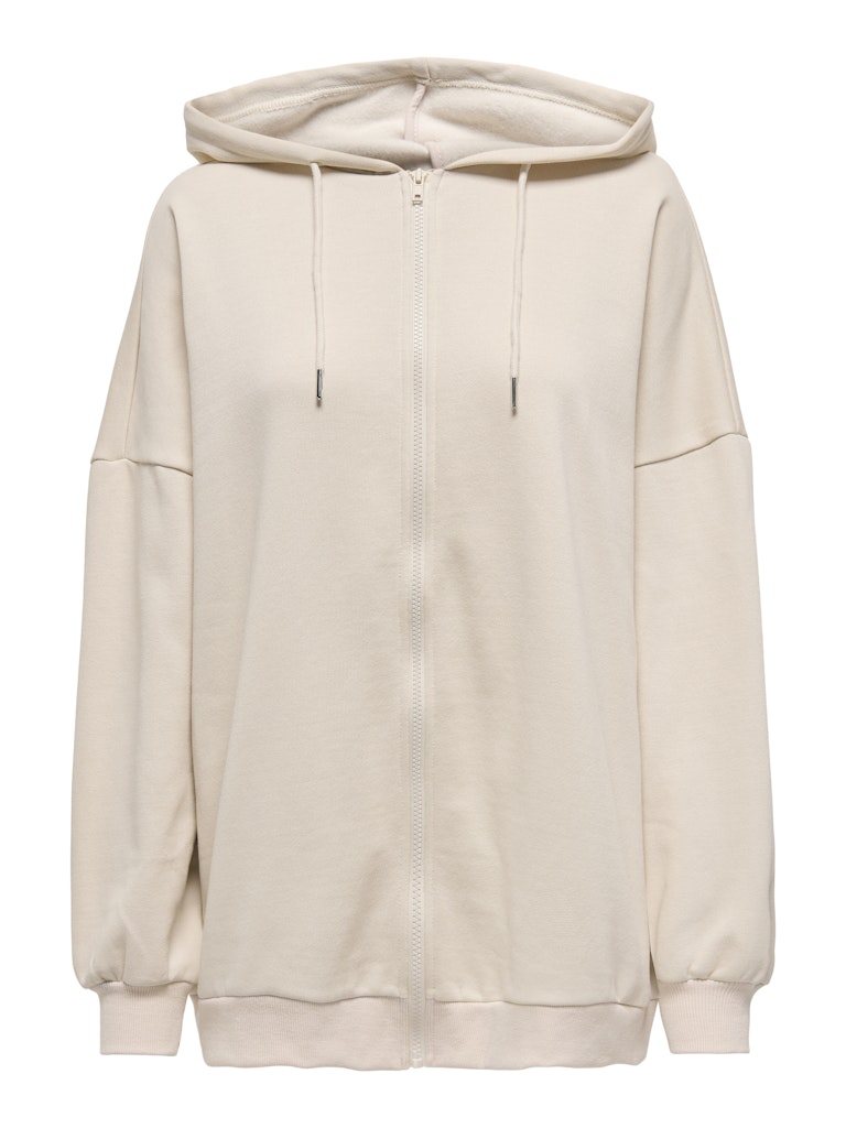 OVERSIZE ZIP HOOD SWEATSHIRT