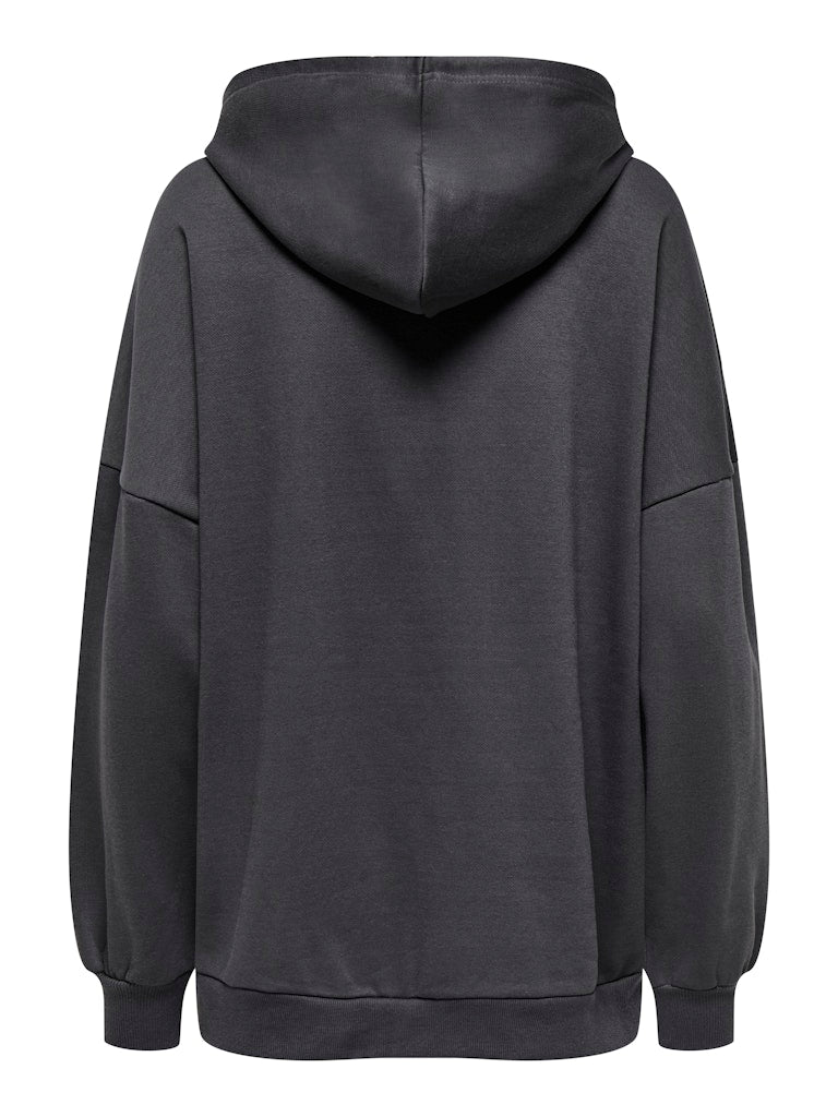 OVERSIZE ZIP HOOD SWEATSHIRT