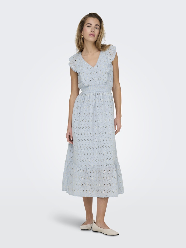 SHANNON EMB DETAIL DRESS