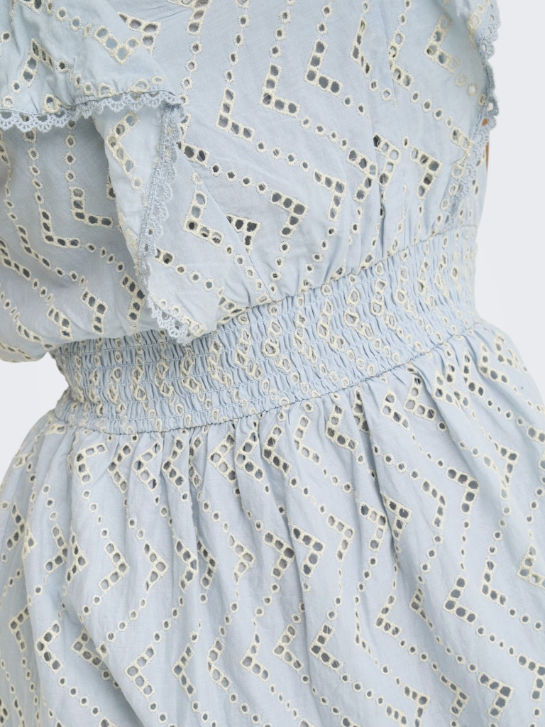 SHANNON EMB DETAIL DRESS