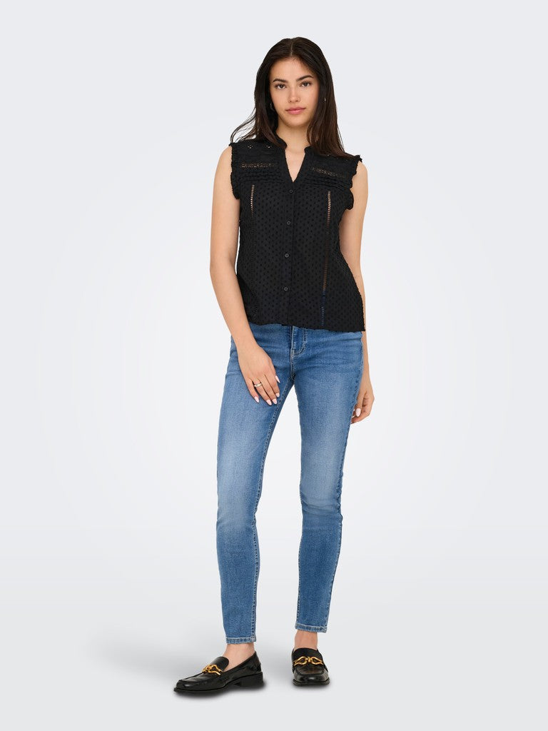 ONLEVEL V-NECK TOP