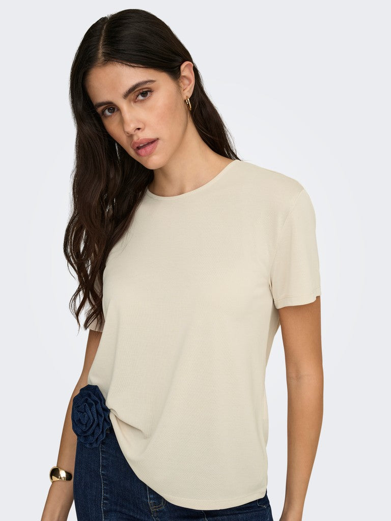 ONLFREE S/S DRAPING TOP