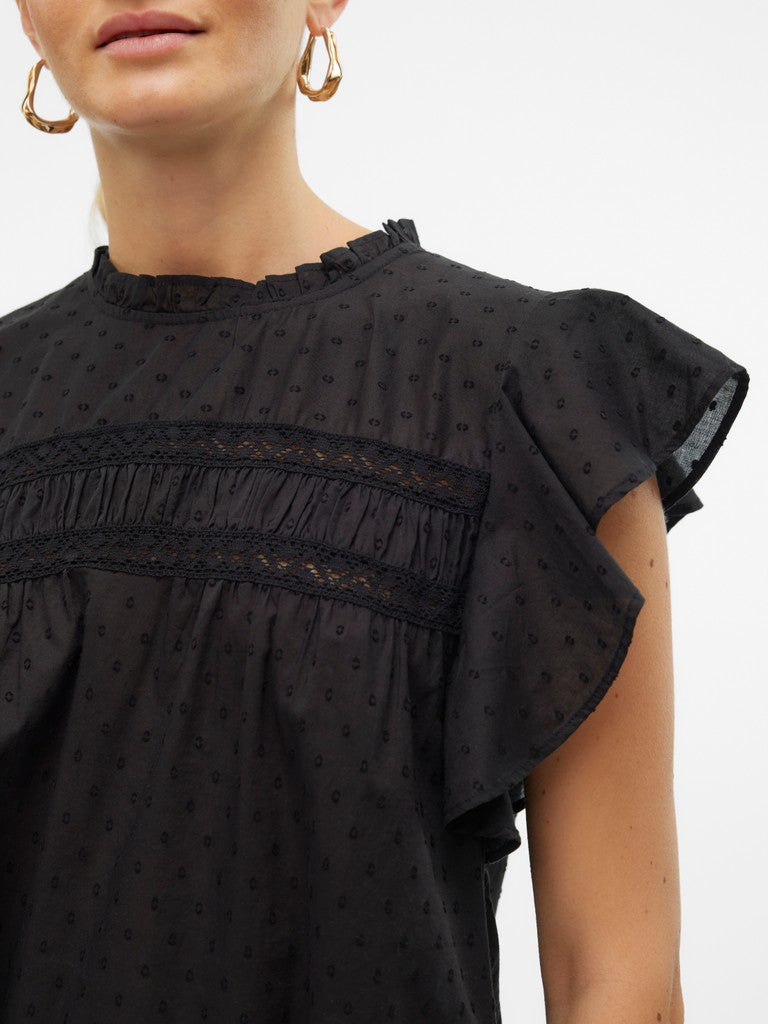 TRINE SL LACE TOP