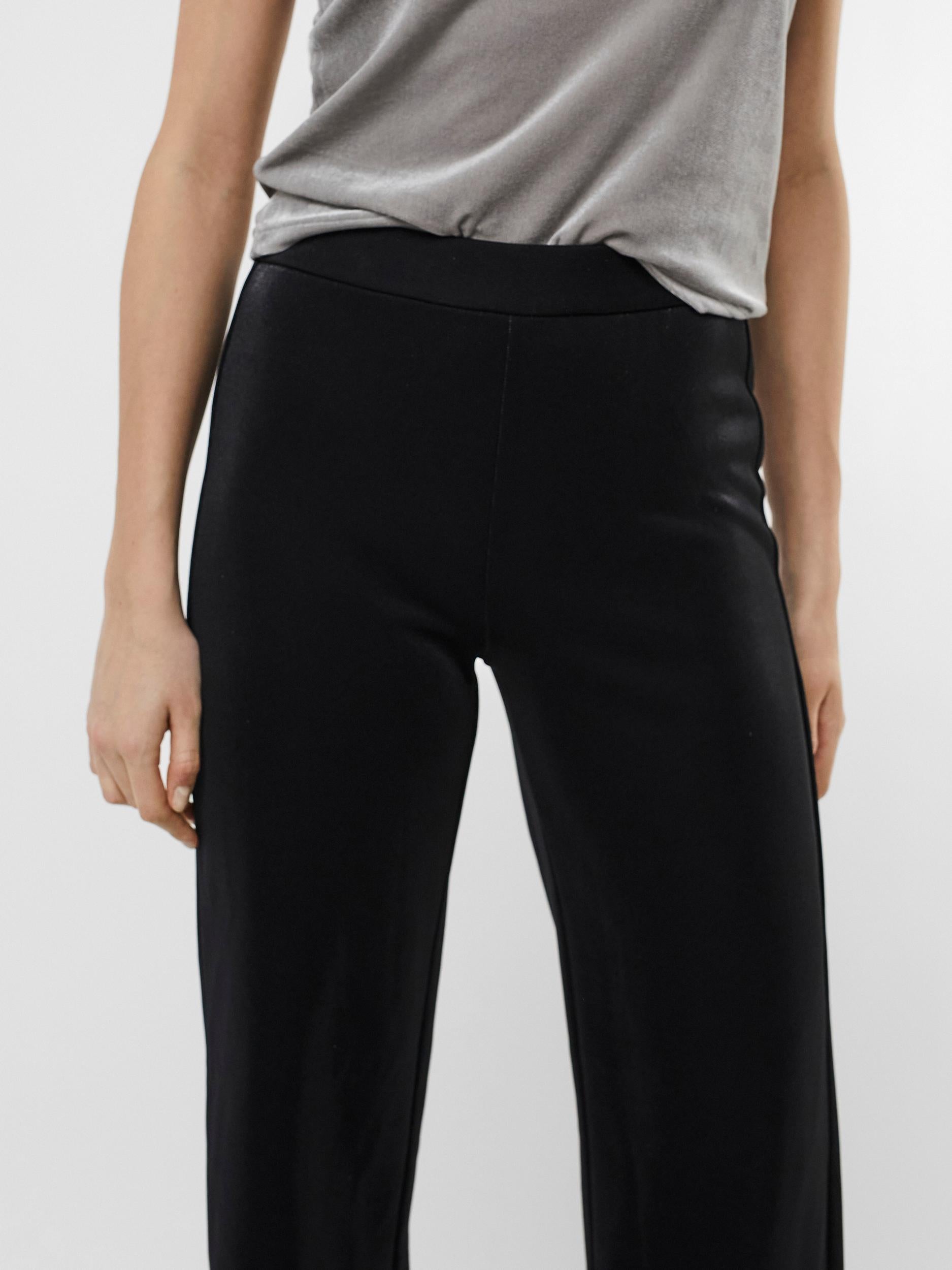 MID RISE STRAIGHT SHIMMER PANT