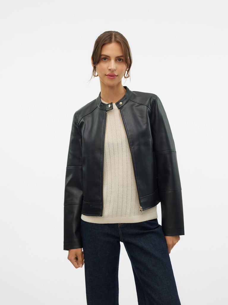 MARIA SHORT COATED JACKET