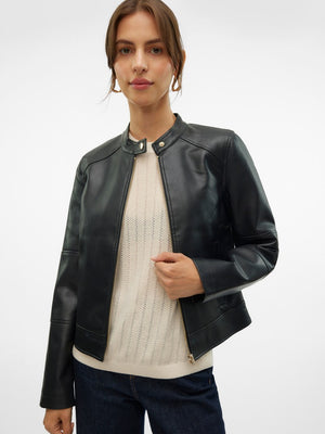 MARIA SHORT COATED JACKET