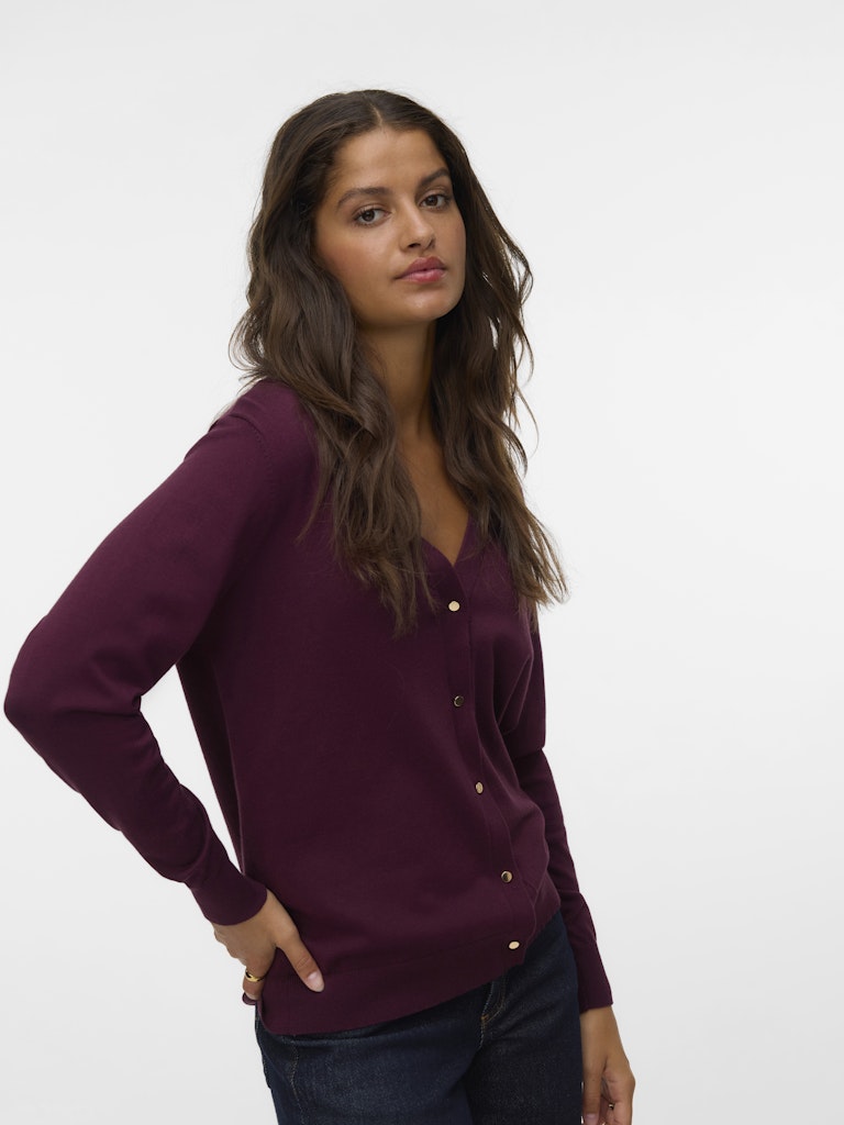 V-NECK CARDIGAN NOOS
