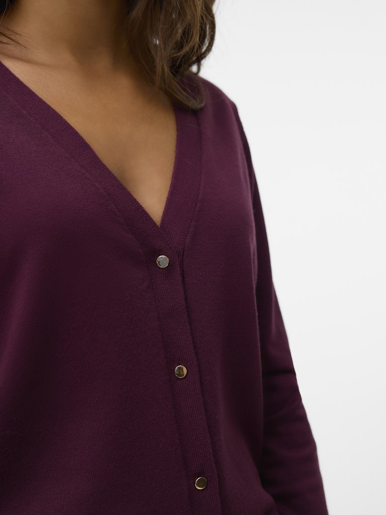 V-NECK CARDIGAN NOOS