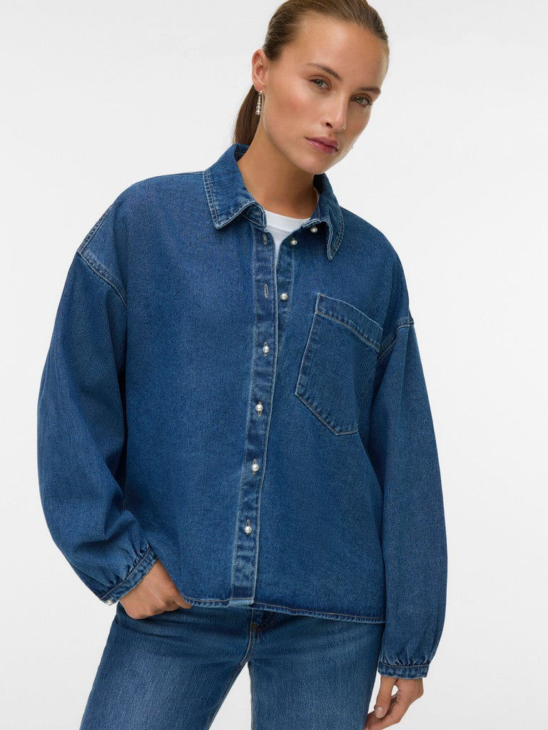 ELORA DENIM SHIRT