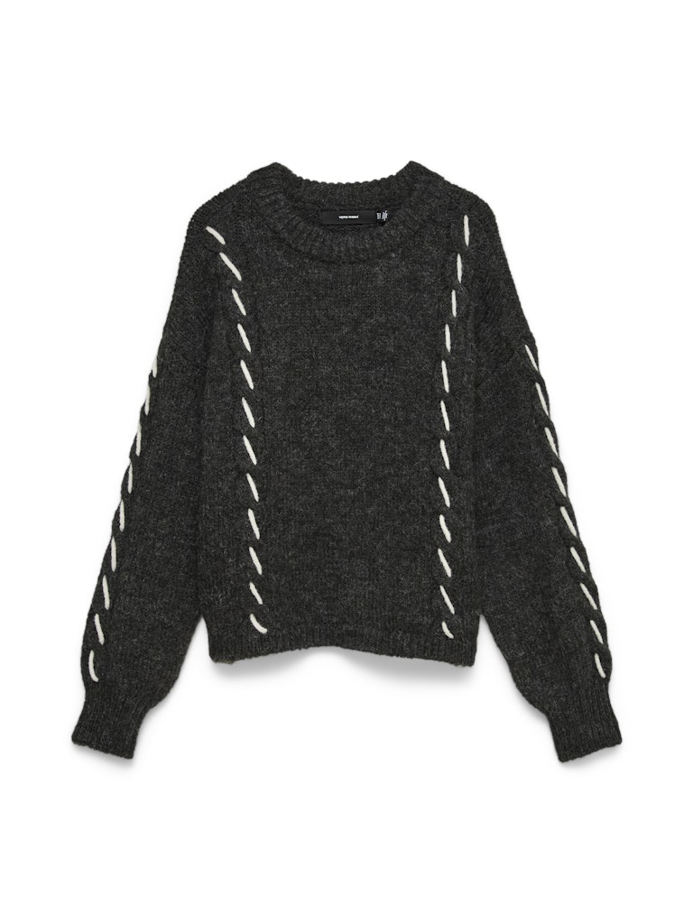 ILINA O-NECK HANDSTITCH PULLOVER