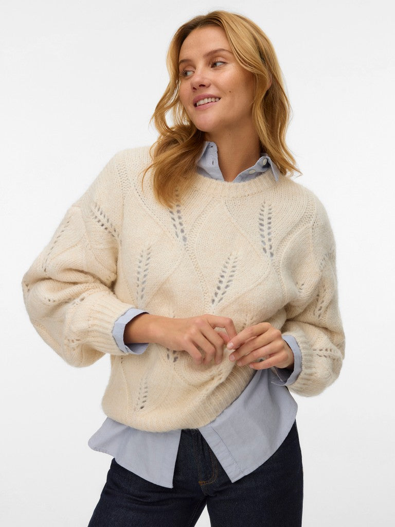 ZENIA O-NECK PULLOVER