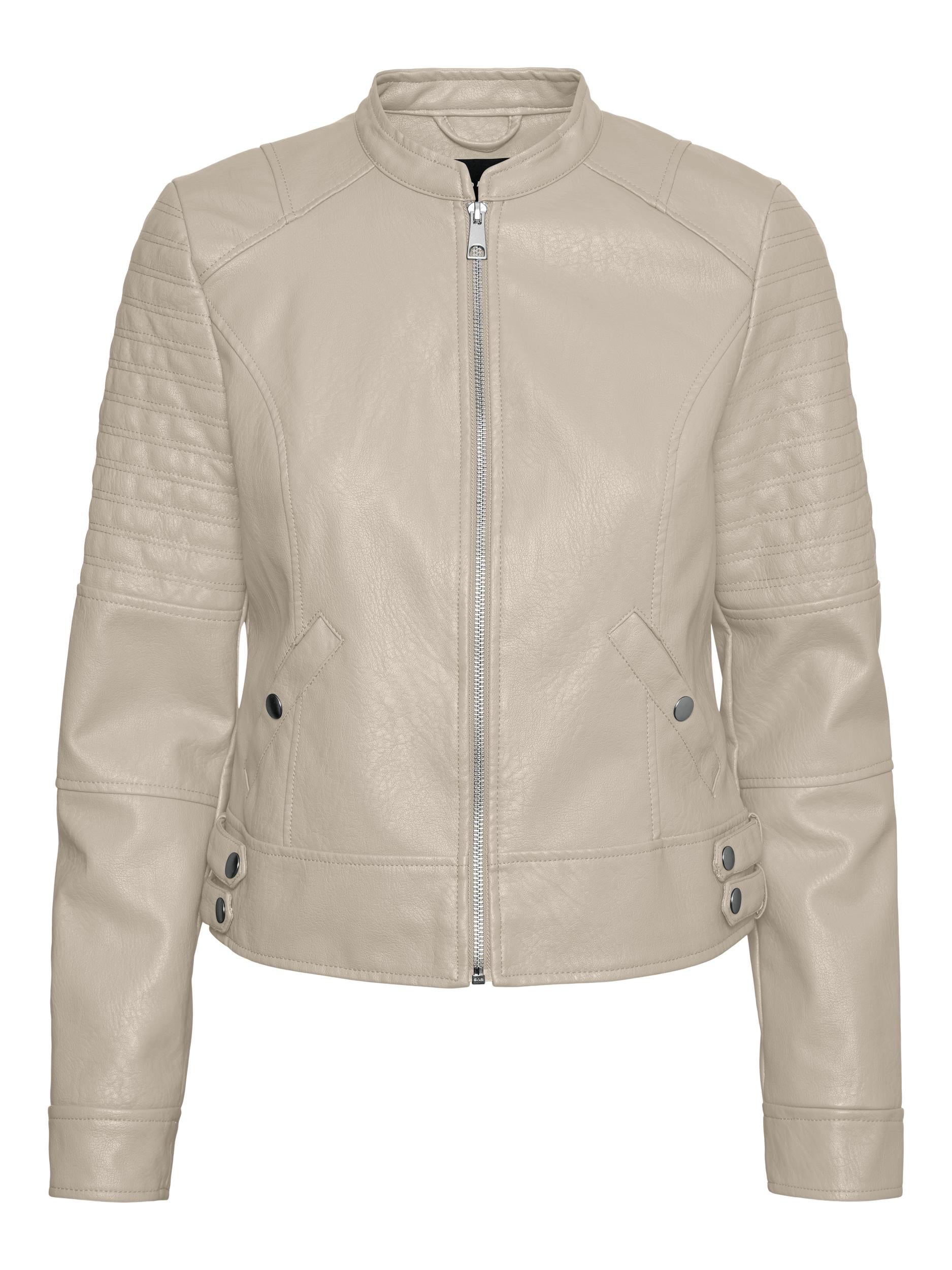 SHORT COATED JACKET
