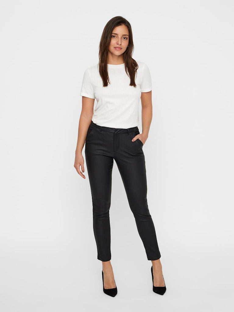 MID RISE CLASSIC COATED PANT
