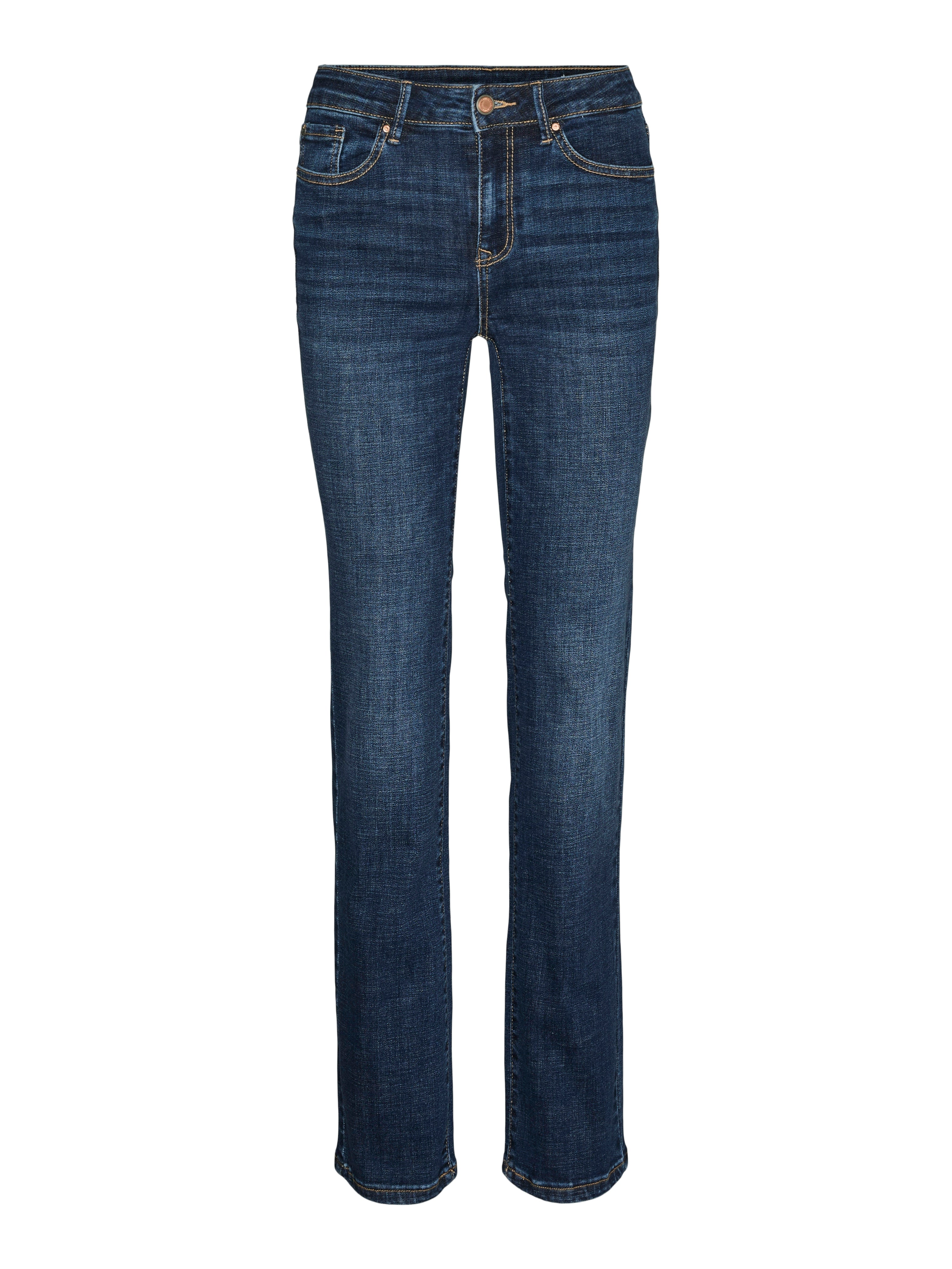 MID RISE STRAIGHT JEANS