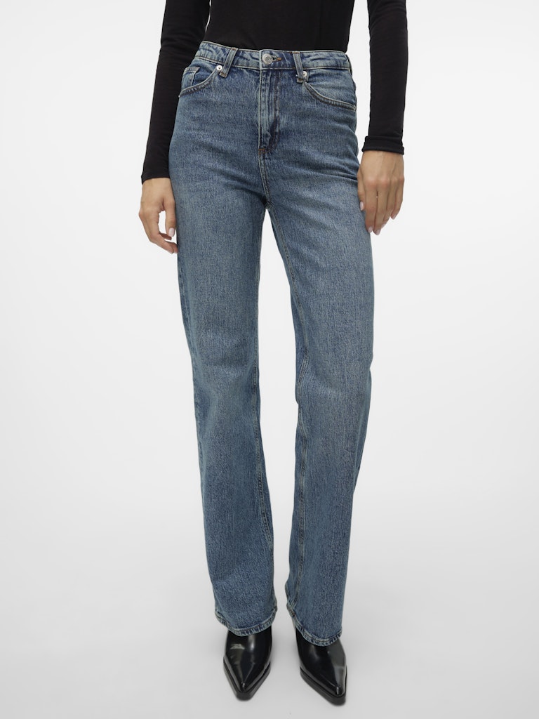 HIGH RISE WIDE JEANS