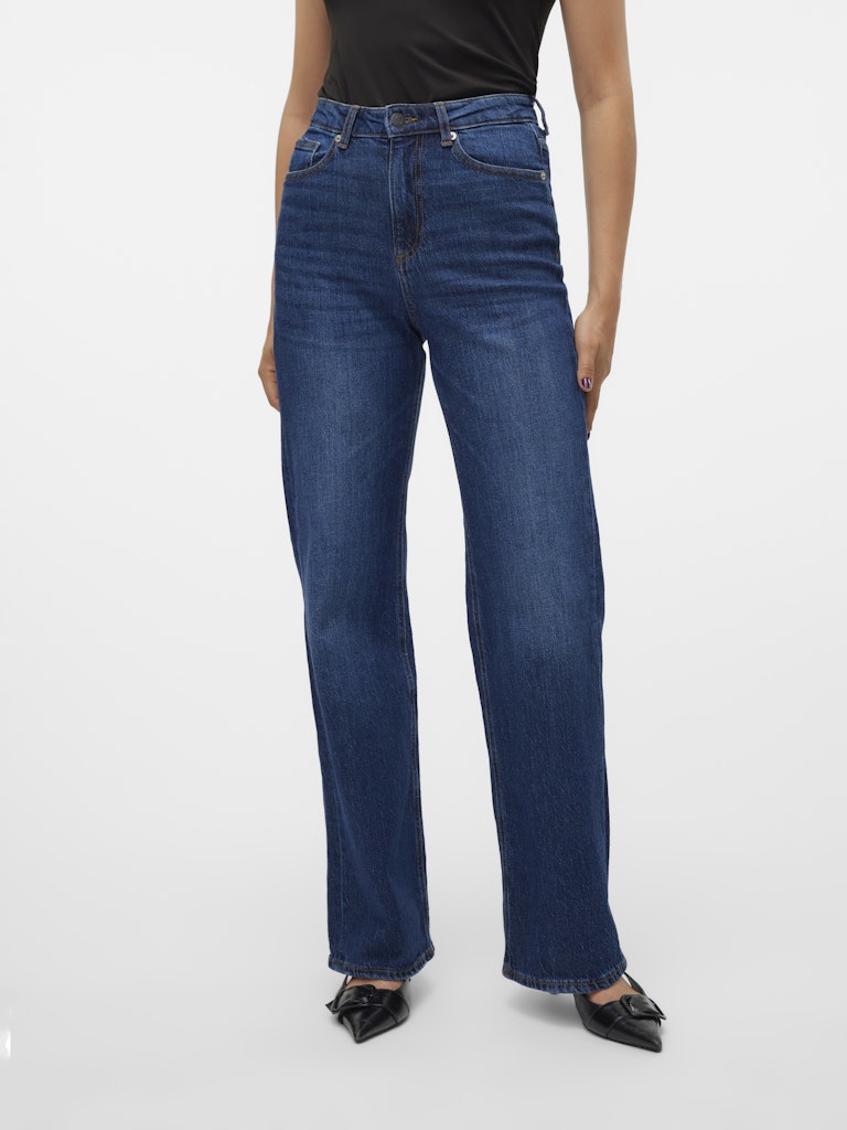 HIGH RISE WIDE JEANS