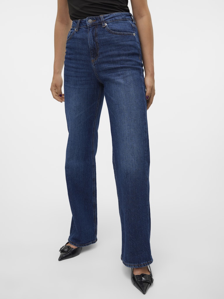 HIGH RISE WIDE JEANS