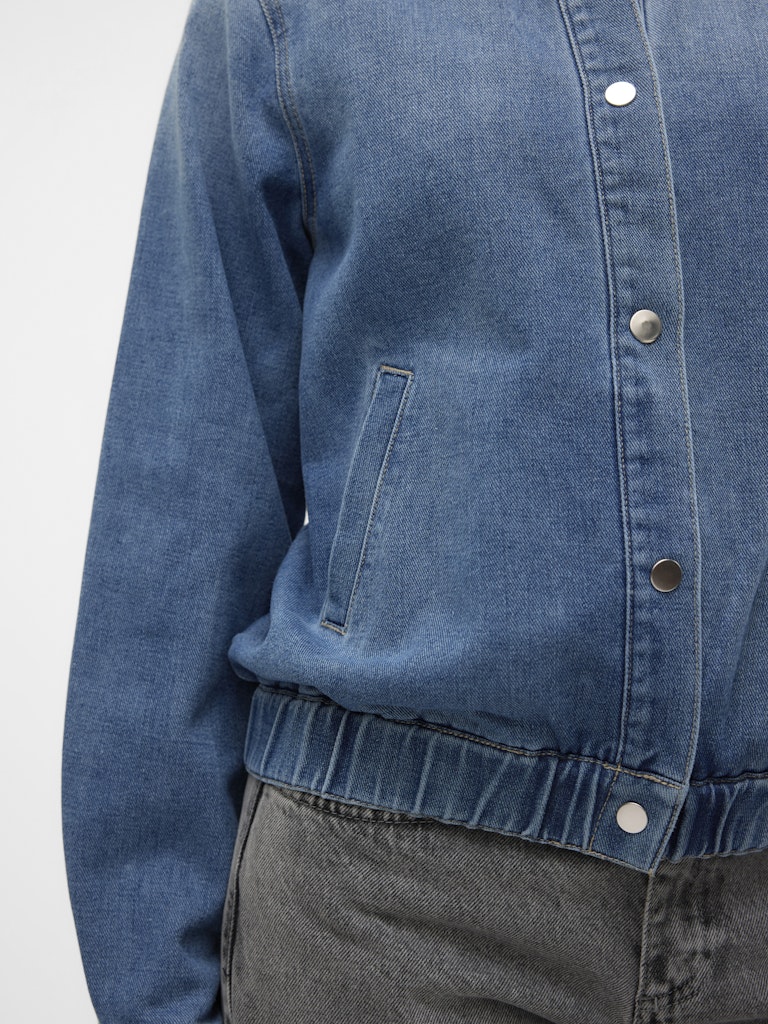 BOMBER DENIM JACKET