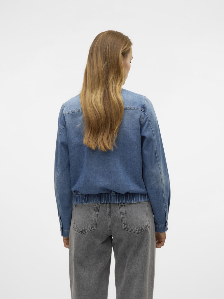 BOMBER DENIM JACKET