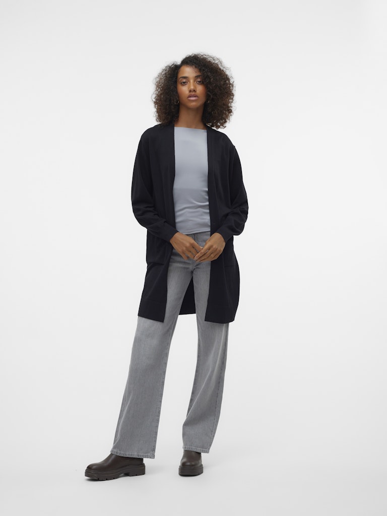 LONG OPEN CARDIGAN